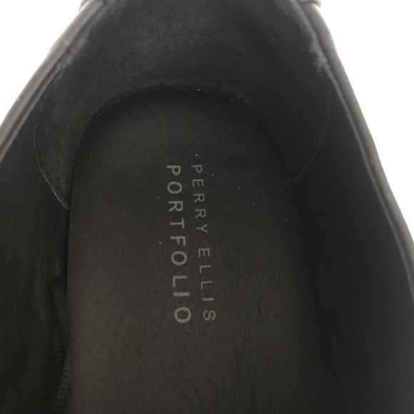 Men's Perry Ellis Portfolio Leather Loafers - Picture 5 of 8
